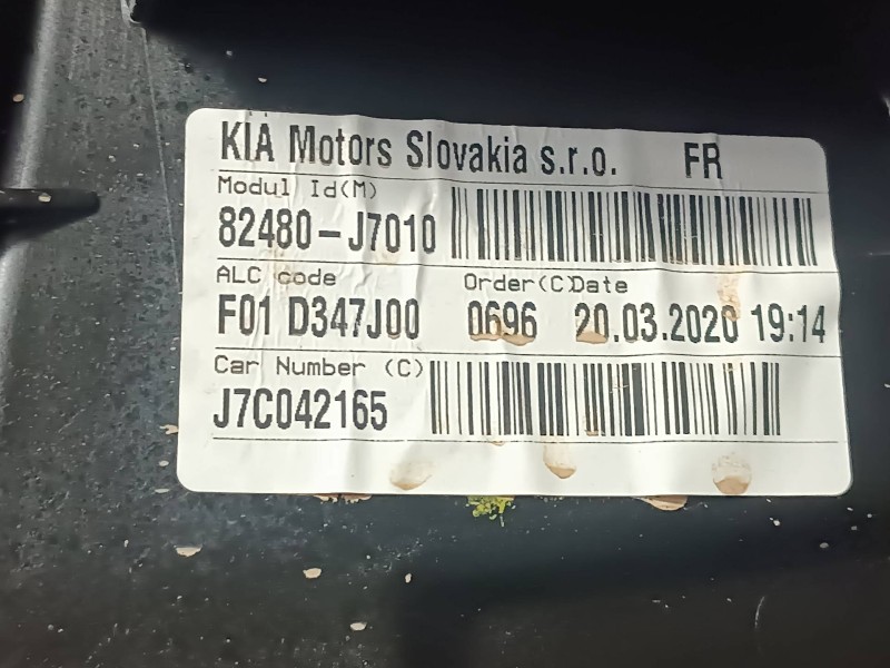 Recambio de elevalunas delantero derecho para kia xceed referencia OEM IAM 82480J7010 95930M6000 