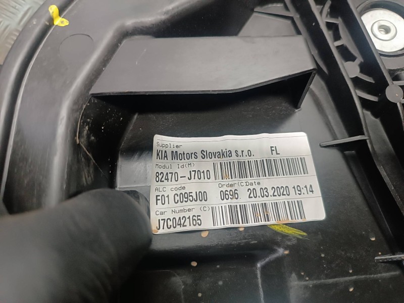 Recambio de elevalunas delantero izquierdo para kia xceed referencia OEM IAM 82470J7010 95930M6000 