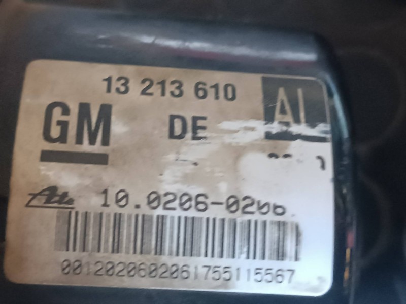 Recambio de abs para opel zafira a referencia OEM IAM 13213610 100206020 GM