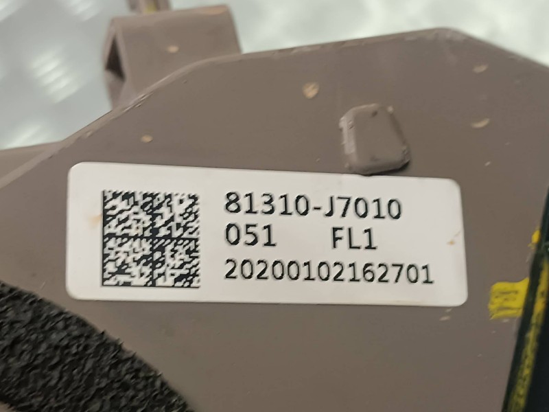 Recambio de cerradura puerta delantera izquierda para kia xceed referencia OEM IAM 81310J7010 CONECTOR 5 PINES ELECTRICA