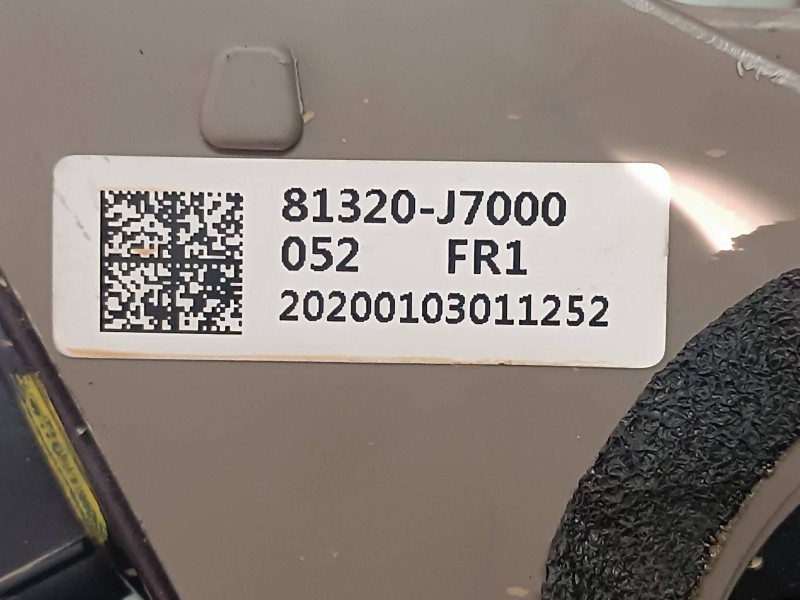 Recambio de cerradura puerta delantera derecha para kia xceed referencia OEM IAM 81320J7000 CONECTOR 5 PINES ELECTRICA