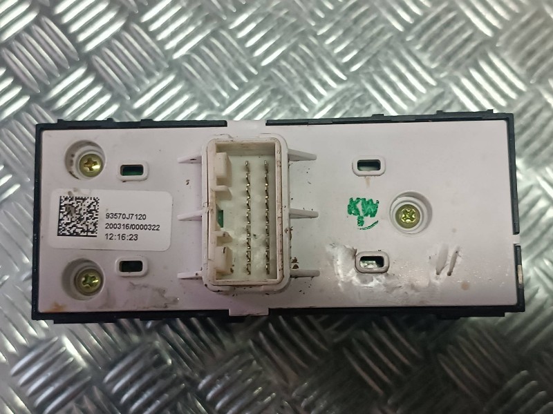 Recambio de mando elevalunas delantero izquierdo para kia xceed referencia OEM IAM 93570J7120 200316 18 PINES