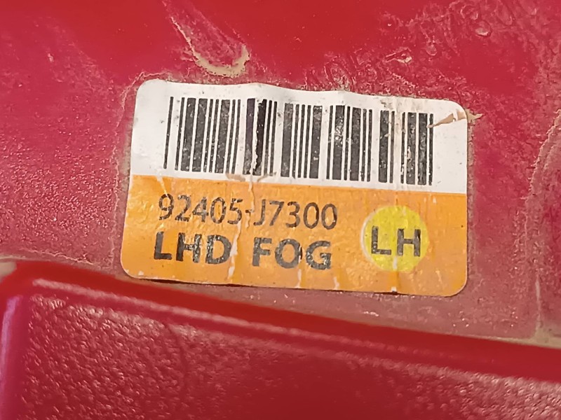 Recambio de faro antiniebla trasero izquierdo para kia xceed referencia OEM IAM 92405J7300  CONECTOR 2 PINES