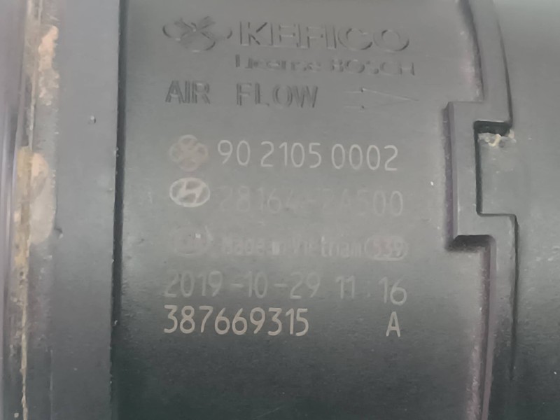 Recambio de caudalimetro para kia xceed referencia OEM IAM 281642A500 9021050002 KEFICO
