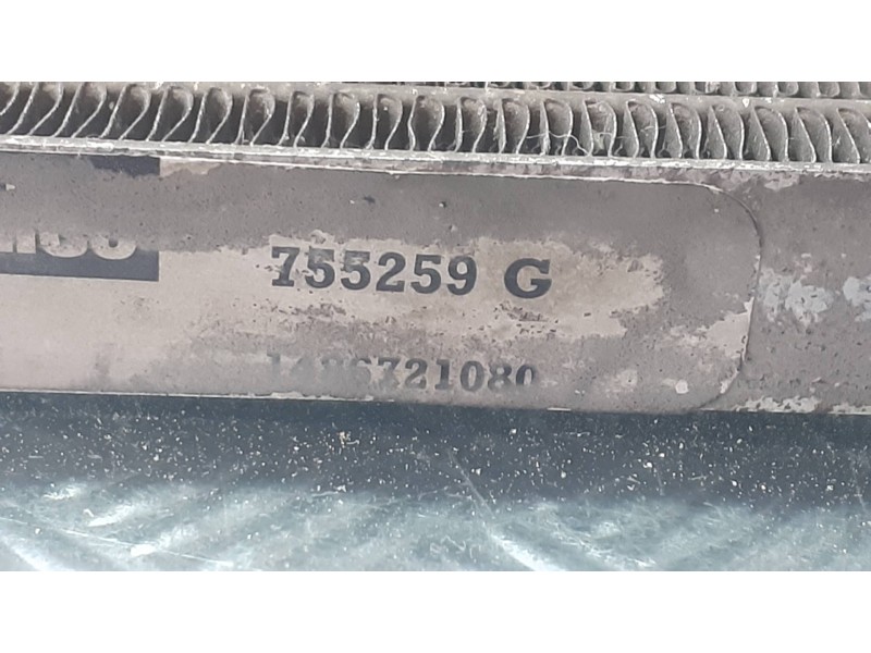 Recambio de condensador / radiador aire acondicionado para peugeot expert kasten standard referencia OEM IAM 755259G  VALEO