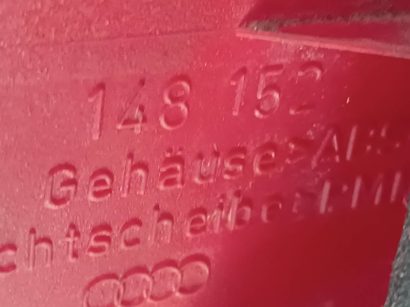 Recambio de piloto trasero derecho para audi a6 berlina (4b2) referencia OEM IAM 4B5945096 148152 