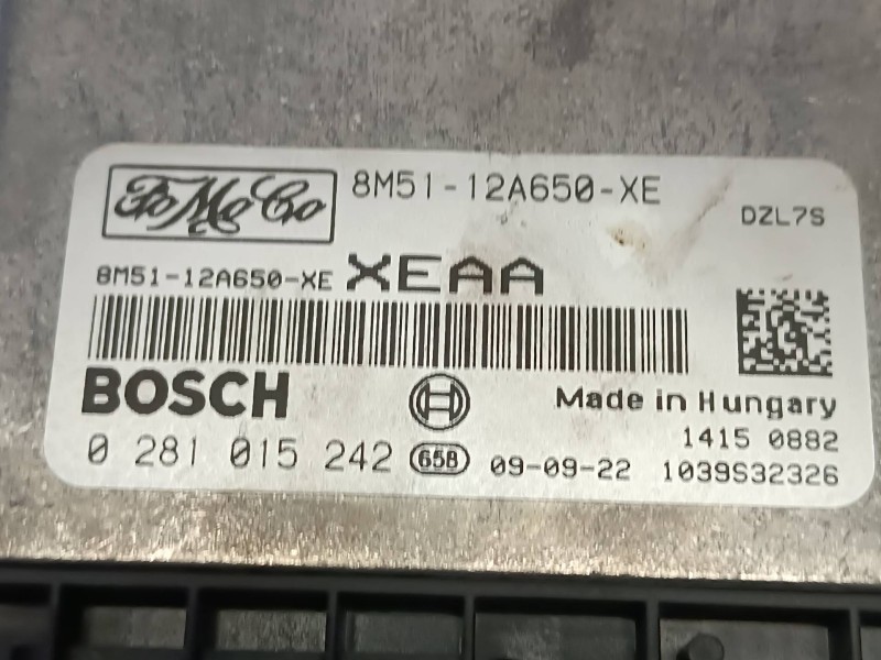 Recambio de centralita motor uce para ford focus lim. (cb4) referencia OEM IAM 8M5112A650XE 0281015242 FOMOCO
