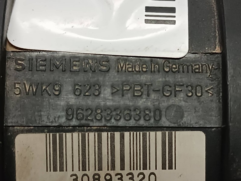 Recambio de caudalimetro para citroen xsara picasso referencia OEM IAM 9628336380 5WK9623 SIEMENS