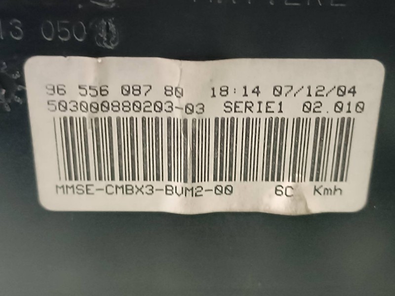 Recambio de cuadro instrumentos para citroen c5 break referencia OEM IAM 9655608780 55400013010 C30N87D4