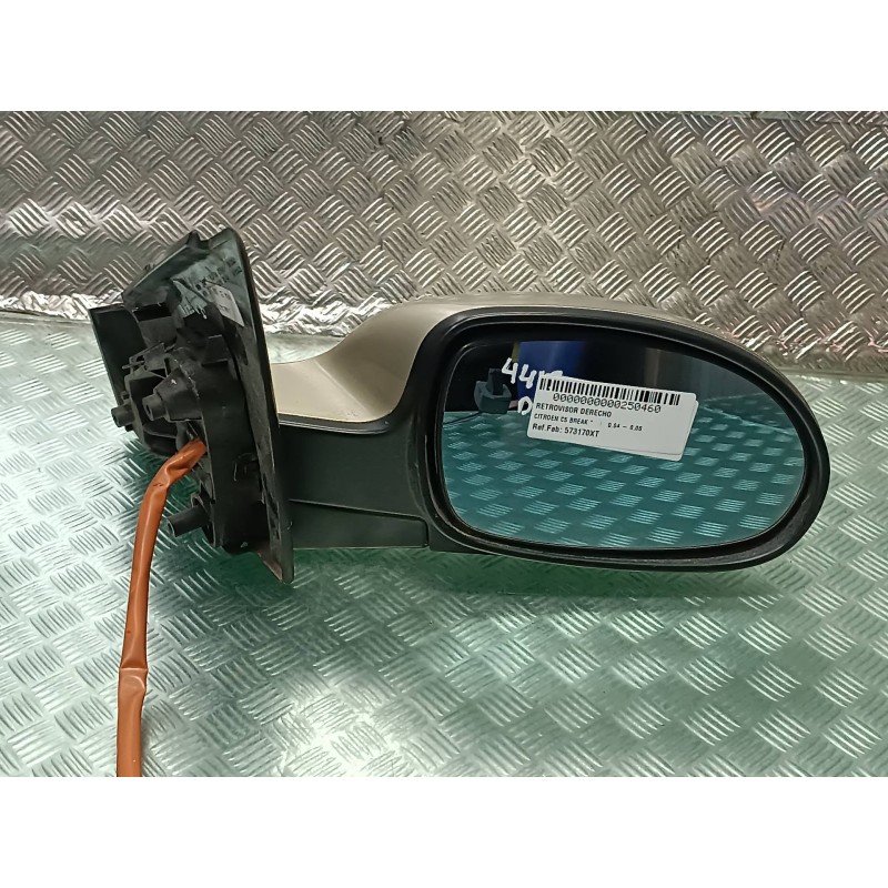 Recambio de retrovisor derecho para citroen c5 break referencia OEM IAM 573170XT 12283070 ELECTRICO