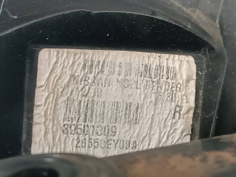 Recambio de piloto trasero derecho paragolpes para nissan qashqai (j10) referencia OEM IAM 89501369  VALEO