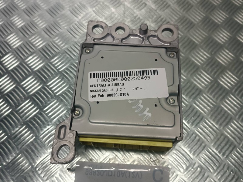 Recambio de centralita airbag para nissan qashqai (j10) referencia OEM IAM 98820JD10A  