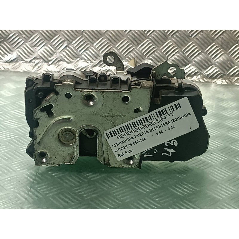 Recambio de cerradura puerta delantera izquierda para citroen c5 berlina referencia OEM IAM  CONECTOR 6 PINES ELECTRICA