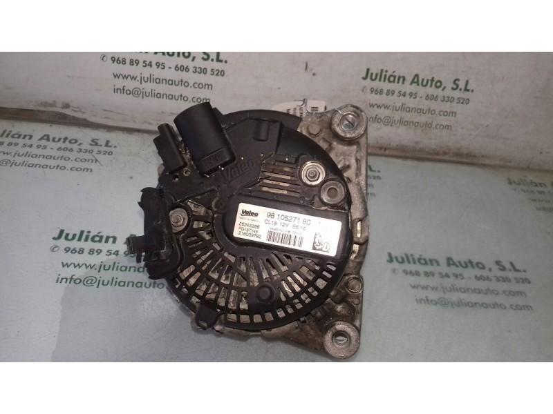 Recambio de alternador para peugeot 3008 confort referencia OEM IAM 9810527180 VALEO CL18