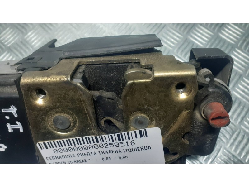 Recambio de cerradura puerta trasera izquierda para citroen c5 break referencia OEM IAM   6 PINES
