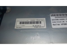 Recambio de sistema audio / radio cd para ford focus lim. (cb4) referencia OEM IAM VP6M2F18C821AG 7M5T18C939EE  2
