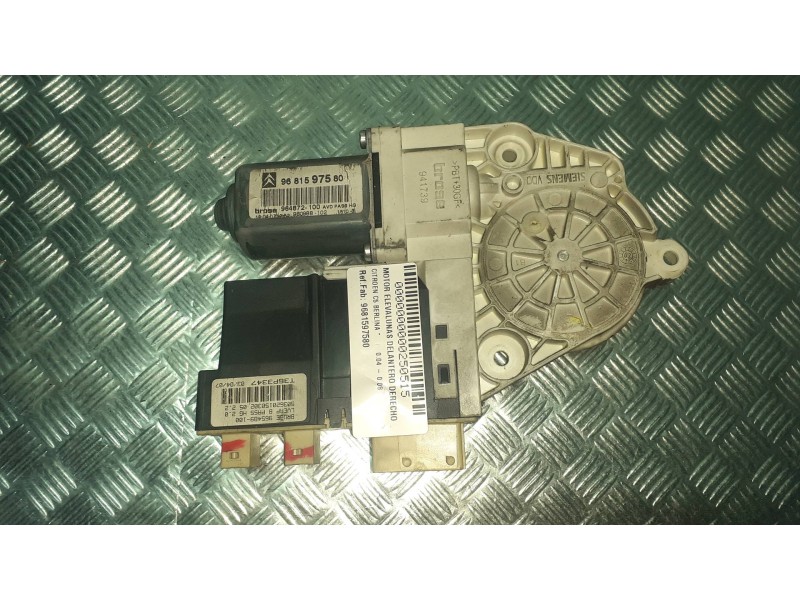 Recambio de motor elevalunas delantero derecho para citroen c5 berlina referencia OEM IAM 9681597580 T36P3347 0536010906
