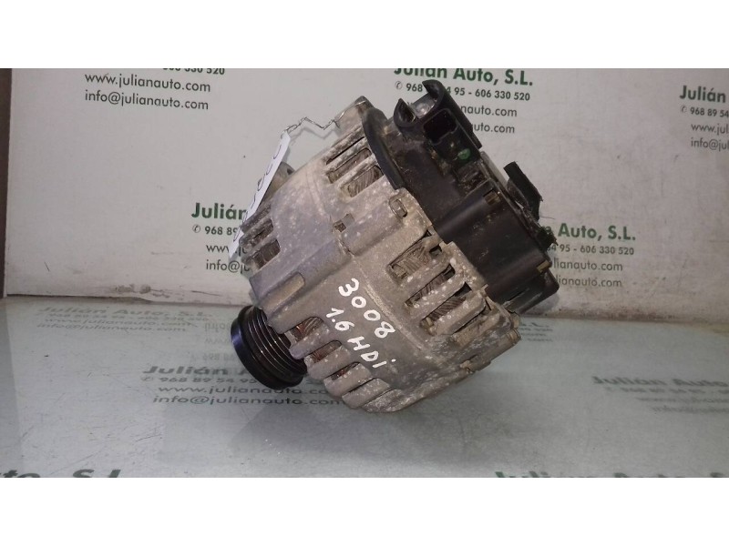 Recambio de alternador para peugeot 3008 confort referencia OEM IAM 9810527180 VALEO CL18
