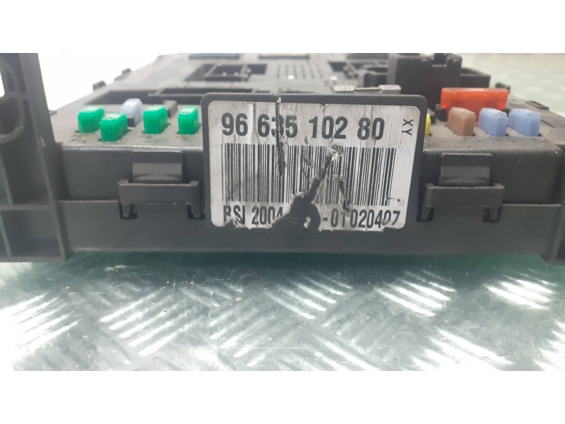 Recambio de caja reles / fusibles para citroen c5 berlina referencia OEM IAM 9663510280 F02429202 PSI2004
