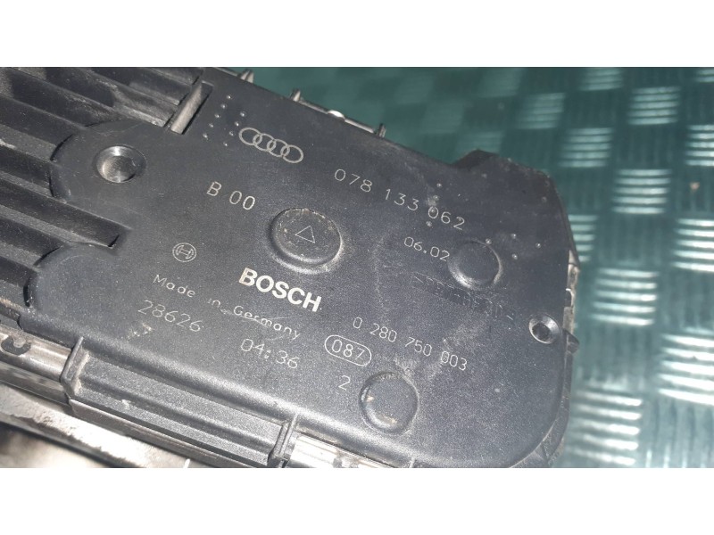 Recambio de caja mariposa para audi a6 berlina (4b2) referencia OEM IAM 078133062 0280750003 BOSCH Recambio de caja mariposa para audi a6 berlina (4b2) referencia OEM IAM 078133062 0280750003 BOSCH
