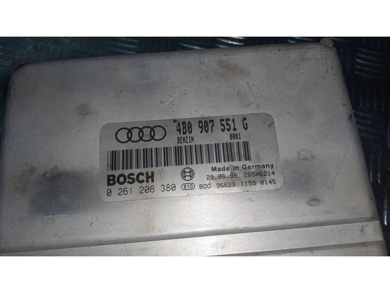 Recambio de centralita motor uce para audi a6 berlina (4b2) referencia OEM IAM 4B0907551G 0261206380 BOSCH
