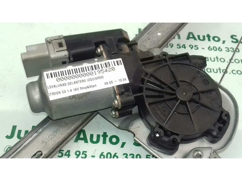Recambio de elevalunas delantero izquierdo para citroen c3 1.4 16v stop&start referencia OEM IAM 966015  ELECTRICO