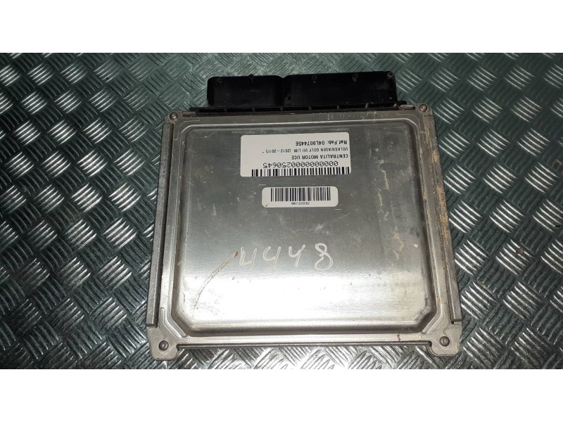 Recambio de centralita motor uce para volkswagen golf vii lim. referencia OEM IAM 04L907445E  