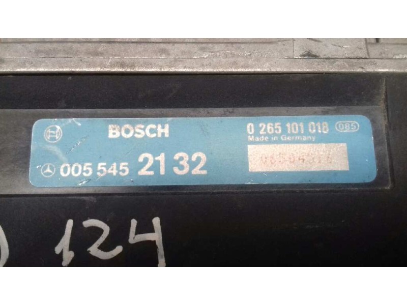 Recambio de centralita abs para mercedes-benz clase e (w124) berlina referencia OEM IAM 0055452132 0265101018 BOSCH