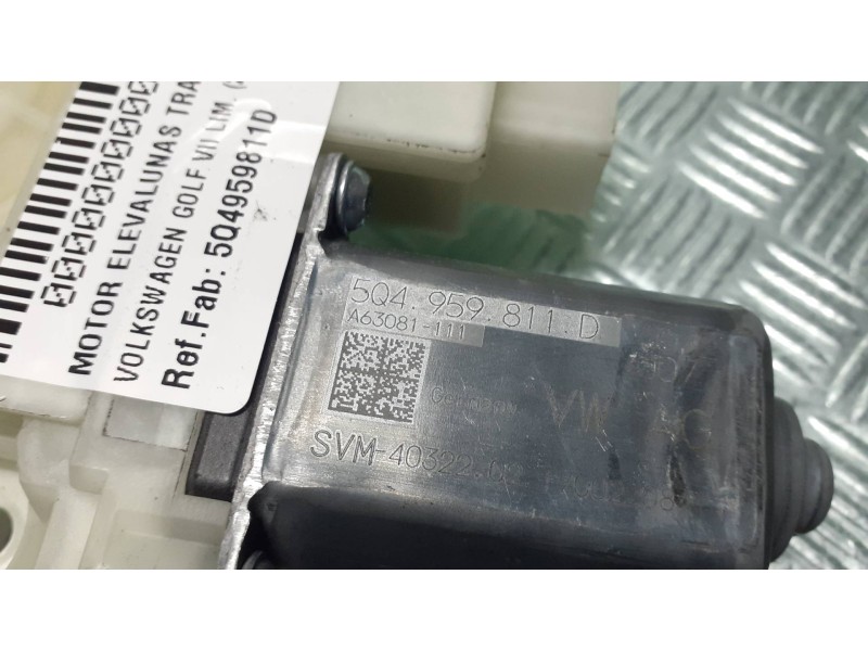 Recambio de motor elevalunas trasero izquierdo para volkswagen golf vii lim. referencia OEM IAM 5Q4959811D  