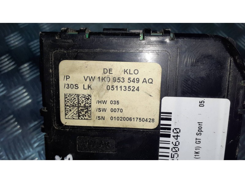 Recambio de modulo electronico para volkswagen golf v berlina (1k1) gt sport referencia OEM IAM 1K0953549AQ 05113524 