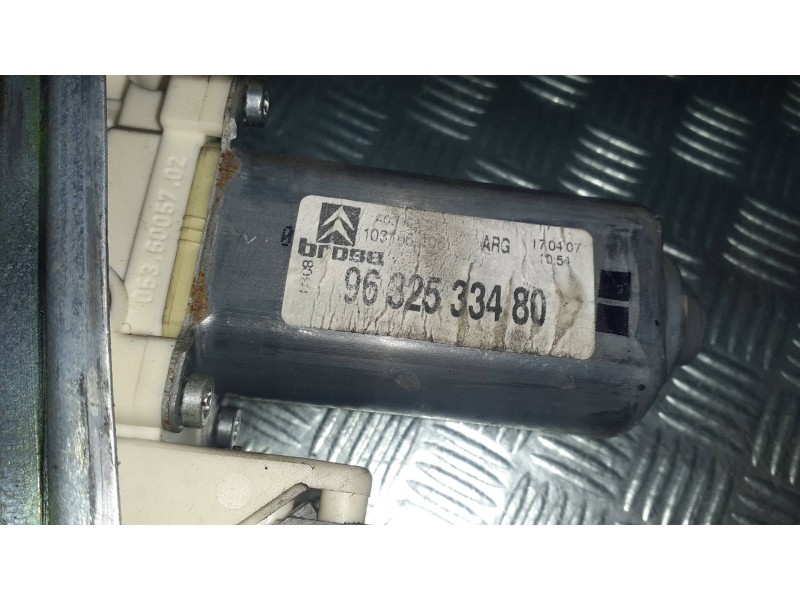 Recambio de elevalunas trasero izquierdo para citroen c5 berlina referencia OEM IAM 9632533480 103315104 ELECTRICO