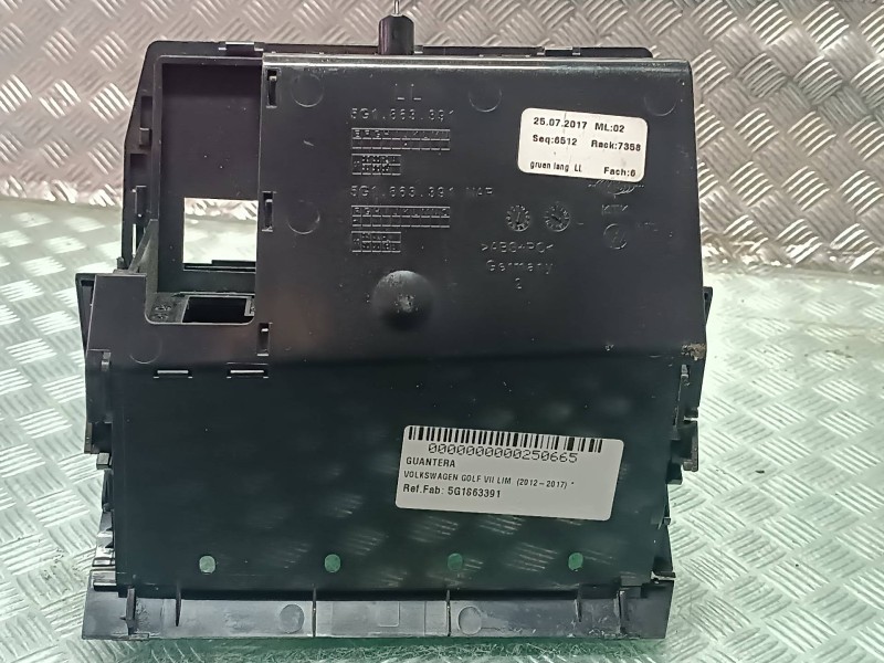 Recambio de guantera para volkswagen golf vii lim. referencia OEM IAM 5G1863391  