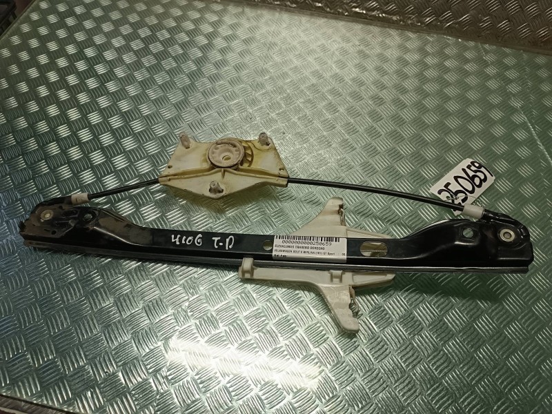 Recambio de elevalunas trasero derecho para volkswagen golf v berlina (1k1) gt sport referencia OEM IAM   SIN MOTOR