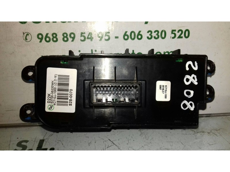 Recambio de interruptor para kia niro business referencia OEM IAM 93700G5220WK 4C710J1000 4C710J1200