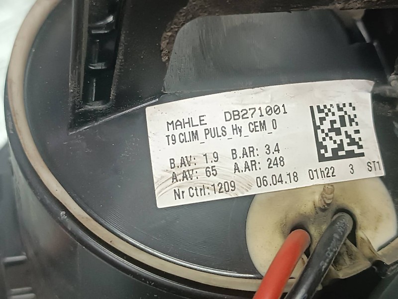 Recambio de motor calefaccion para peugeot 308 referencia OEM IAM DB271001  