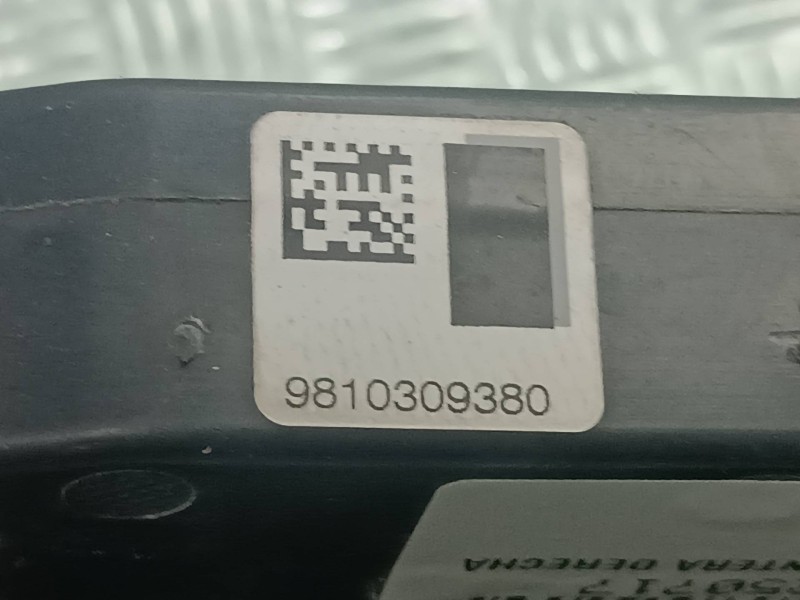 Recambio de cerradura puerta delantera derecha para peugeot 308 referencia OEM IAM 9810309380  