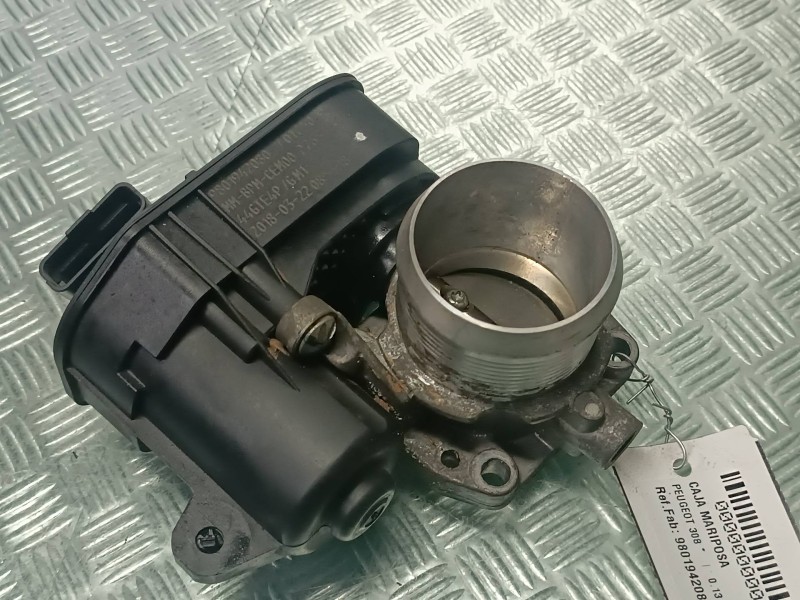 Recambio de caja mariposa para peugeot 308 referencia OEM IAM 9801942080 44GTE4PGM1 MAGNETI MARELLI