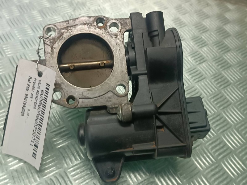 Recambio de caja mariposa para peugeot 308 referencia OEM IAM 9801942080 44GTE4PGM1 MAGNETI MARELLI