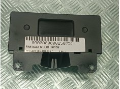 Recambio de pantalla multifuncion para peugeot 206 berlina referencia OEM IAM 96250976ZR 02432219901 