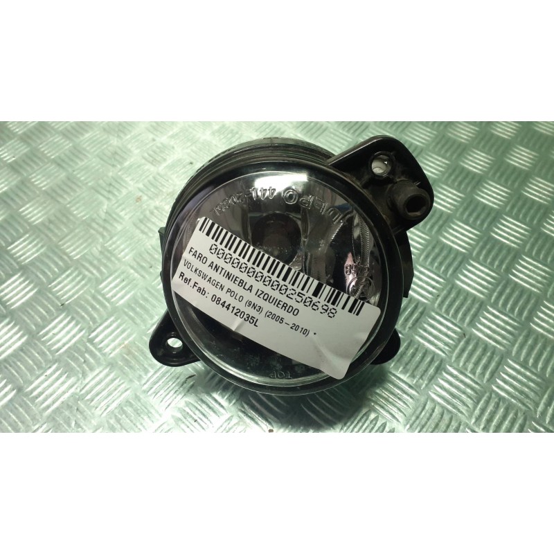 Recambio de faro antiniebla izquierdo para volkswagen polo (9n3) referencia OEM IAM 084412035L 114412035N 034412035N0