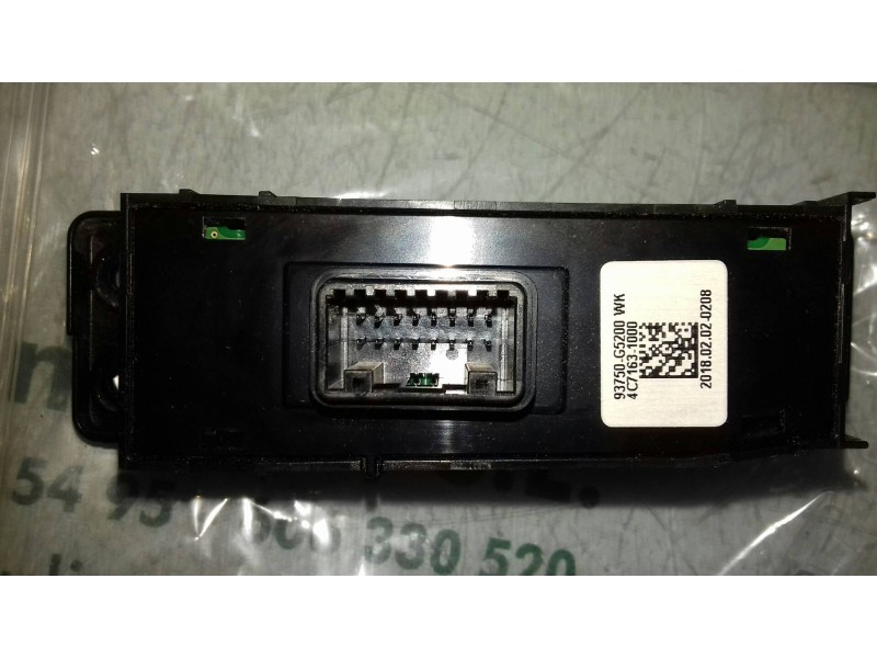 Recambio de interruptor para kia niro business referencia OEM IAM 4C71631000 93750G5200WK 