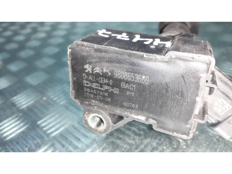 Recambio de bobina encendido para peugeot 308 referencia OEM IAM 9808653680  
