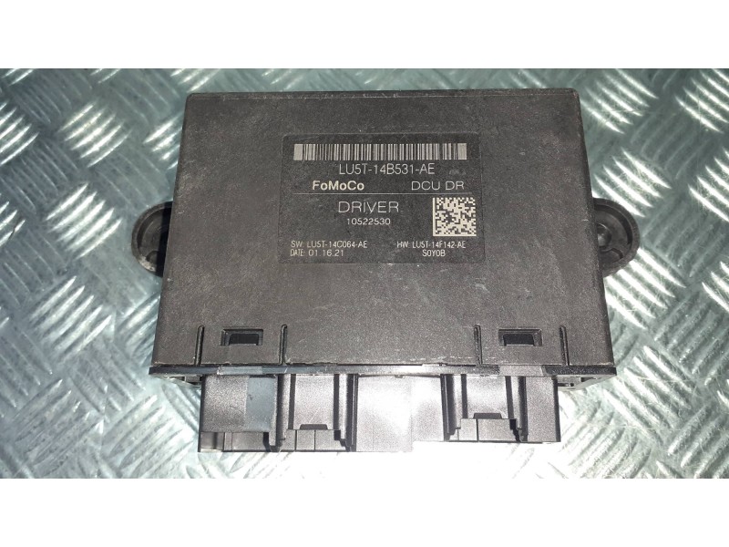 Recambio de modulo electronico para ford puma referencia OEM IAM LU5T14B531AE 10522530 PIUERTA DELANTERO IZQUIERDA