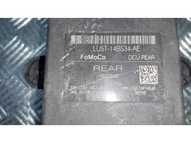 Recambio de modulo electronico para ford puma referencia OEM IAM LU5T14B534AE 10522532 PUERTA TRASERA IZQUIERDA