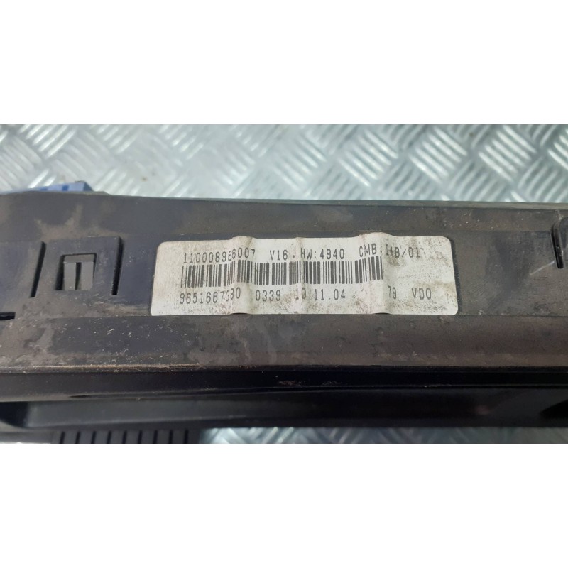 Recambio de cuadro instrumentos para citroen xsara picasso 2.0 hdi sx referencia OEM IAM PSA965166380 88311351 11000896007