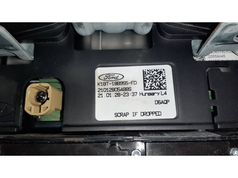 Recambio de pantalla multifuncion para ford puma referencia OEM IAM K1BT18B955FD 18B955 21012805488S
