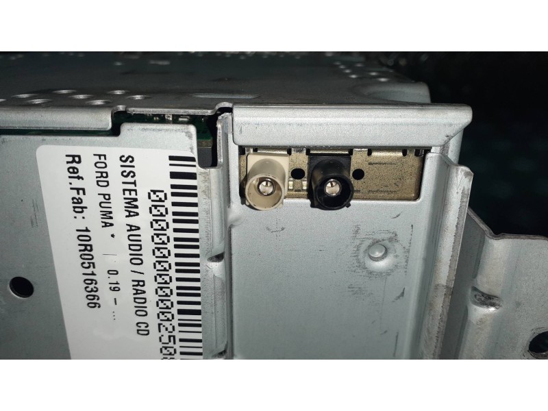 Recambio de sistema audio / radio cd para ford puma referencia OEM IAM 10R0516366 H1BT18K810LNR 