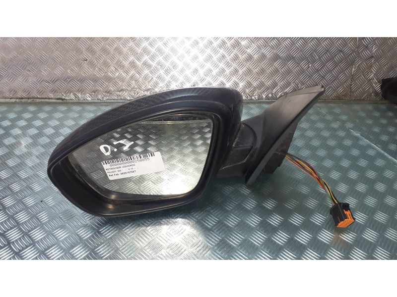 Recambio de retrovisor izquierdo para peugeot 308 referencia OEM IAM 98261676XT  ELECTRICO