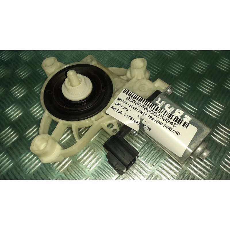 Recambio de motor elevalunas trasero derecho para ford puma referencia OEM IAM L1TB14A389DB  CONECTOR 2 PINES