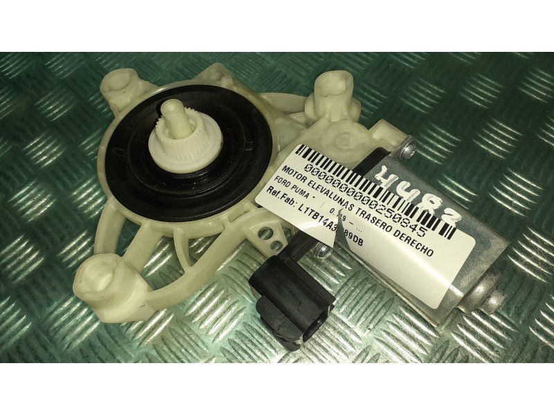 Recambio de motor elevalunas trasero derecho para ford puma referencia OEM IAM L1TB14A389DB  CONECTOR 2 PINES